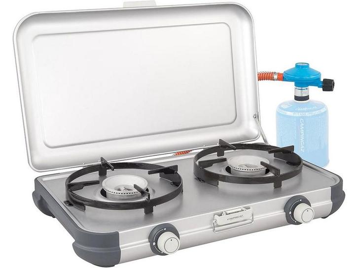 Campingaz Camping Kitchen 2 CV - Camping kooktoestel 2 pits, Caravans en Kamperen, Kampeeraccessoires, Zo goed als nieuw, Verzenden
