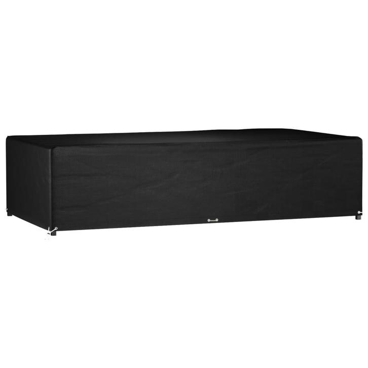 vidaXL Tuinmeubelhoes met 12 oogjes rechthoekig 315x160x75, Tuin en Terras, Tuinmeubel-accessoires, Nieuw, Verzenden