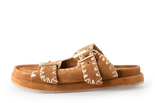 Slippers in maat 38 Bruin | 5% extra korting, Kleding | Dames, Schoenen, Bruin, Zo goed als nieuw, Slippers, Verzenden