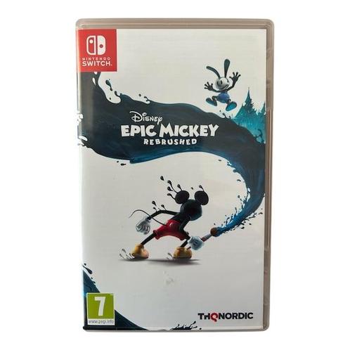Disney Epic Mickey: Rebrushed (SWITCH) (TWEEDEHANDS), Games en Spelcomputers, Games | Nintendo Switch, Verzenden