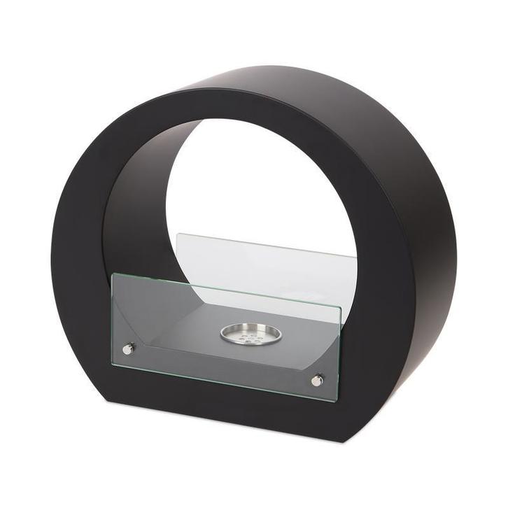 Design Bio Ethanol Fireplace - matt black - 40 x 18,2 x 35, Huis en Inrichting, Keuken | Potten en Pannen, Nieuw, Verzenden