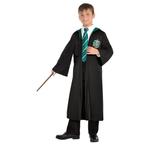 Kind Kostuum Slytherin SchoolCape, Verzenden, Nieuw