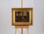 Bernard de Hoog (1866-1943) - Aan het spinnewiel, Antiek en Kunst