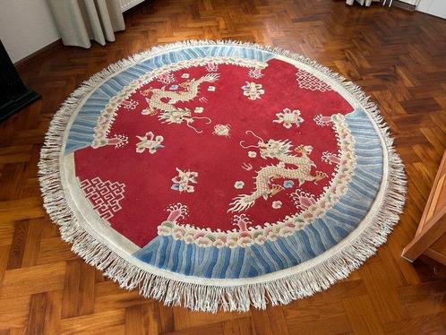 Pékin - Tapis - 212 cm - 212 cm - Tapis rond, Huis en Inrichting, Stoffering | Tapijten en Vloerkleden