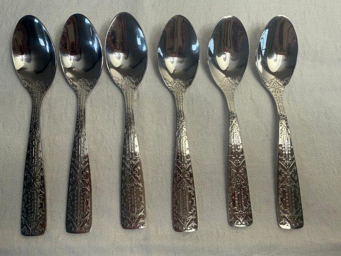 KLM Business Class twelve tea spoons - Marcel Wanders -, Antiquités & Art, Antiquités | Assiettes décoratives & Carrelages