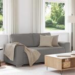vidaXL Loveseat Sofa Lichtgrijs 140 cm Corduroy Stof, Verzenden, Nieuw
