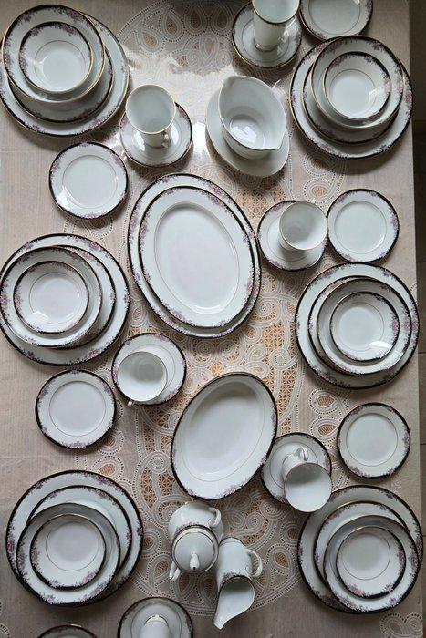 Noritake - Eetservies voor 12 (91) - Porselein - Legendary, Antiquités & Art, Antiquités | Meubles | Tables