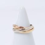 Cartier - Ring - Trinity - 18 karaat Witgoud, Geel goud,, Handtassen en Accessoires, Ringen, Nieuw