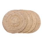 Set van 4 placemats Bombay jute | House Nordic, Huis en Inrichting, Verzenden, Nieuw