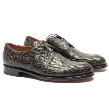 SILVANO LATTANZI - Crocodile Tassle Loafer - UK: 9 / US: 10