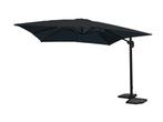 Veiling - Hangende parasol zwart 300x300cm, Jardin & Terrasse