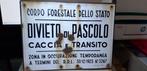 C. Buti via Baracca 116 Firenze - Emaille bord - IJzer