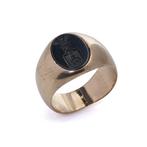Bague Bague de signe en or 14 carats polonais du 19ème, Nieuw