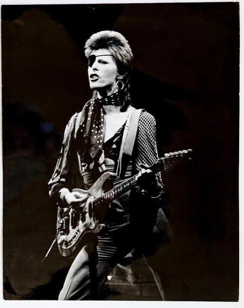 Gijsbert Hanekroot (1945–) - David Bowie, Hilversum, 1974, Antiek en Kunst, Kunst | Designobjecten