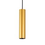 hanglampen Cylin Hangspot Goud Binnenverlichting, Huis en Inrichting, Verzenden, Klassiek, Overige materialen, Nieuw