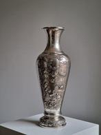 Vase - Argent chinois volumineux et lourd (marqué et testé