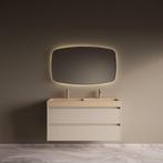 Badmeubelset Riga Travertin met Wastafel 120 cm Kasjmier, Doe-het-zelf en Bouw, Ophalen of Verzenden, Nieuw, Bad