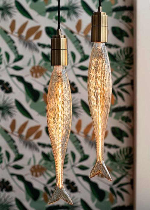 Bailey Gold Fish LED Filament Lamp E27 4W 2200K Dimbaar -, Doe-het-zelf en Bouw, Bouwverlichting, Verzenden
