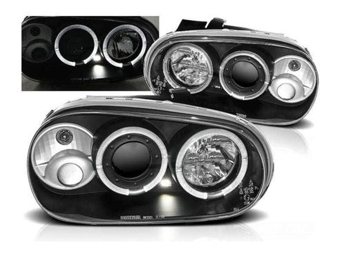 Angel Eyes koplampen Black geschikt voor VW Golf 4, Autos : Pièces & Accessoires, Éclairage, Envoi