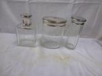 Baccarat - Urne (3) - Argent 835 - flacon de parfum en