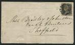 Groot-Brittannië 1840 - 1 penny black 4 margins on cover -
