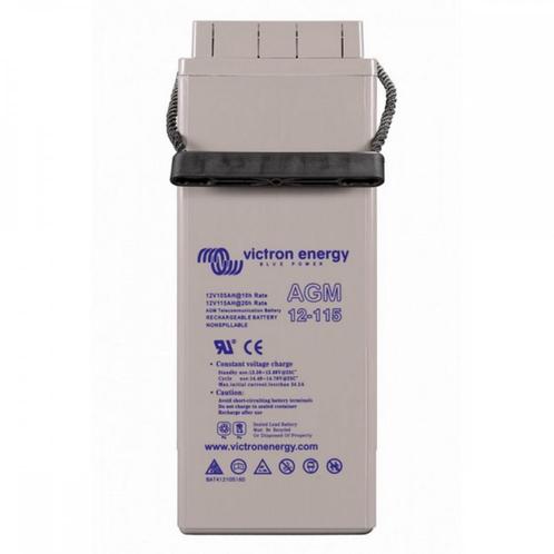 Victron 12V 115Ah (C20) AGM Telecom-accu M8 Insert, TV, Hi-fi & Vidéo, Batteries, Envoi