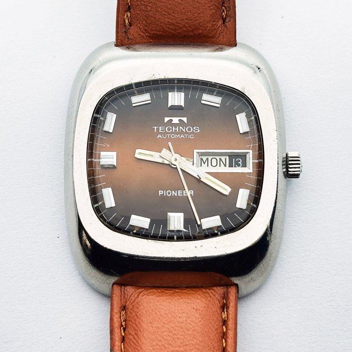 Technos - Pioneer AutomaticDayDate - Zonder Minimumprijs -, Handtassen en Accessoires, Horloges | Heren
