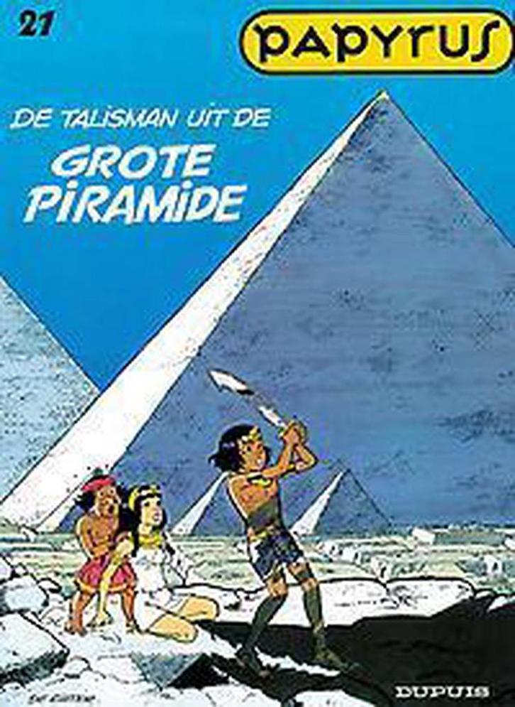 De talisman uit de grote piramide / Papyrus / 21, Boeken, Stripverhalen, Gelezen, Verzenden