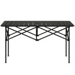 TRUUSK Campingtafel - Opklapbaar met Oprolbaar Tafelblad - X, Verzenden, Nieuw