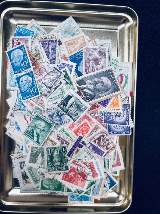 Wereld - Uitzoek doosje varia Wereld ,ook WW-II Propaganda, Postzegels en Munten, Postzegels | Amerika