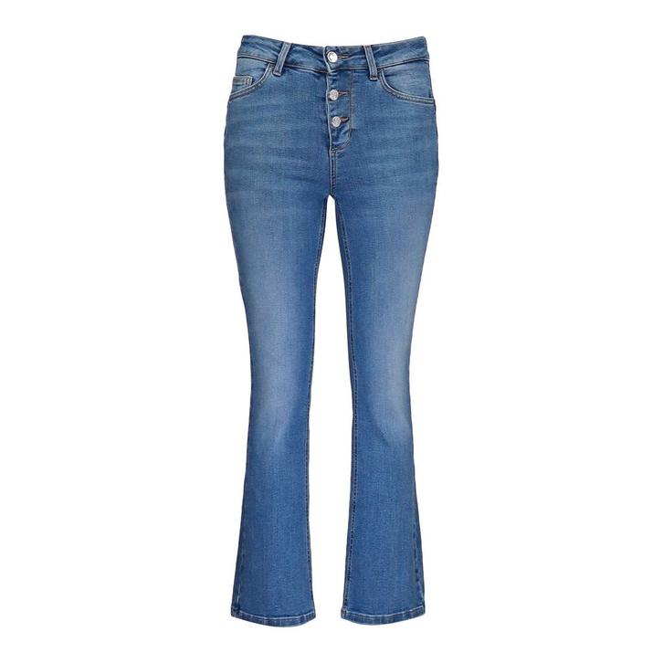 Liu Jo • blauwe boot cut jeans • W25, Kleding | Dames, Broeken en Pantalons, Verzenden