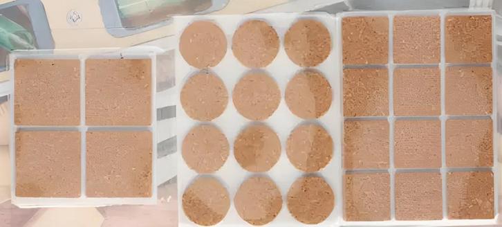 Set van 28 meubelglijders voor vloerbescherming (kurk), Doe-het-zelf en Bouw, Gereedschap | Overige machines, Nieuw, Verzenden