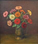 Manus van der Ven (1866-1944) - Een bloemstilleven met, Antiquités & Art, Art | Peinture | Classique
