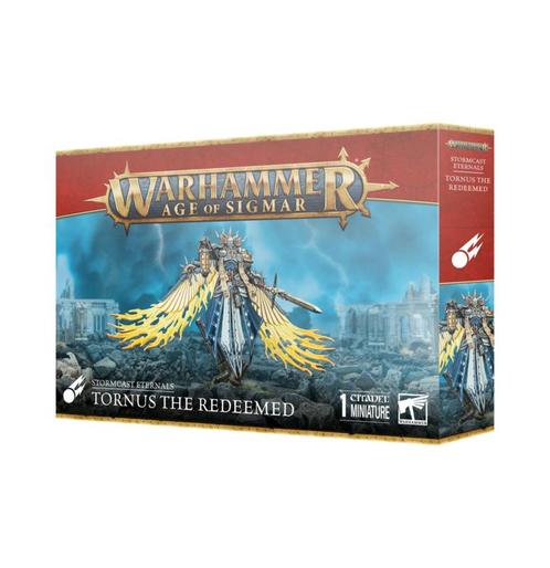 Stormcast Eternals Tornus the redeemed (Warhammer nieuw), Hobby en Vrije tijd, Wargaming, Ophalen of Verzenden