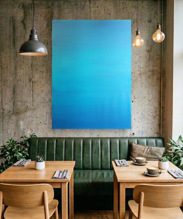 Lyora Art - COLOR FIELD FLOW n. 101 – Celestial Portal (XL), Antiek en Kunst, Kunst | Schilderijen | Modern