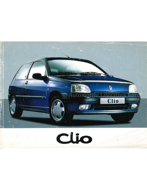 1996 RENAULT CLIO INSTRUCTIEBOEKJE FRANS, Autos : Divers, Modes d'emploi & Notices d'utilisation