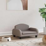 vidaXL Hondenmand 50x40x30 cm stof taupe, Verzenden, Nieuw