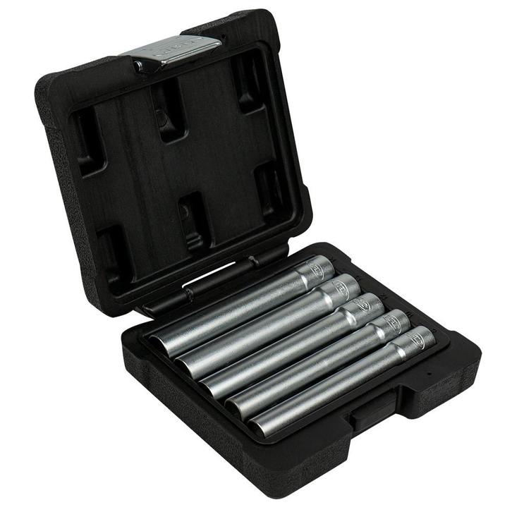 JBM 3/8 Extra lange doppen zeskant 8 t/m 14 mm voor o.a. pa, Doe-het-zelf en Bouw, Gereedschap | Handgereedschap, Nieuw, Ophalen of Verzenden