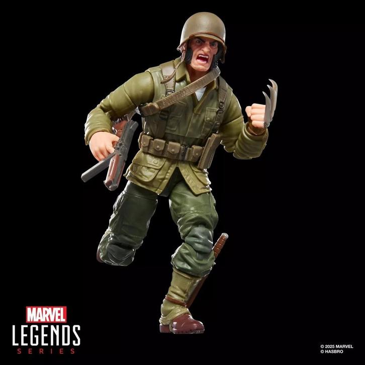 Marvel Legends Action Figure Wolverine (WWII Logan) 15 cm, Verzamelen, Film en Tv, Ophalen of Verzenden