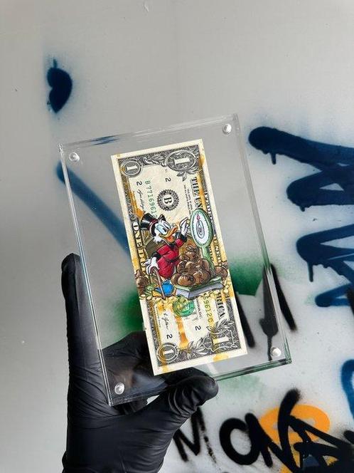 Alan Stefanov (1999) - The Weight of Fortune 1 dollar bill, Antiek en Kunst, Kunst | Schilderijen | Modern