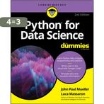 Python for Data Science For Dummies 9781119547624, Verzenden, Gelezen, Luca Massaron