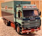 Tekno 1:50 - Camion miniature - SCANIA 142M - camion fourgon, Nieuw