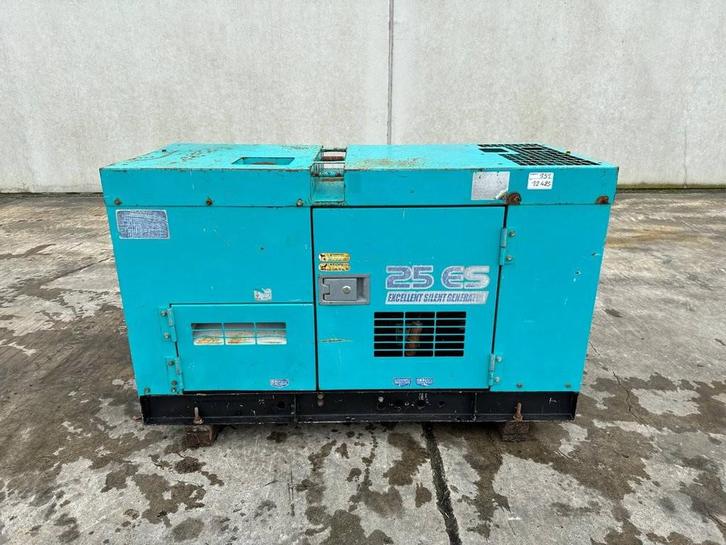 Veiling: Generator DENYO DCA-25ESI Diesel, Zakelijke goederen, Machines en Bouw | Aggregaten, Ophalen
