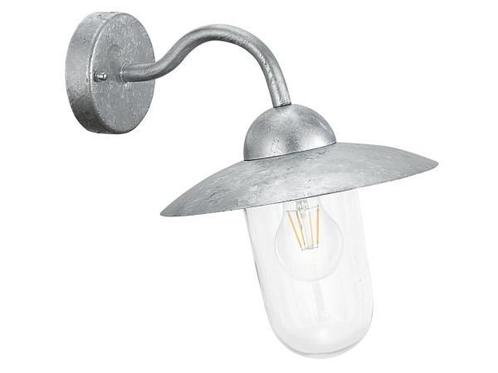 Veiling - EGLO Milton buitenlamp wandmodel zink, Tuin en Terras, Buitenverlichting, Nieuw