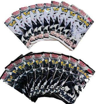 Pokémon - 60 Booster pack - Black Bolt & White Flare - beschikbaar voor biedingen
