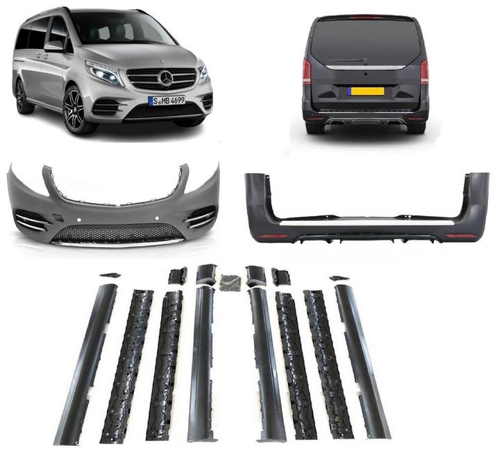 Bodykit | Mercedes-Benz | Vito / V-klasse 14-19 & 19- 5d bus, Auto diversen, Tuning en Styling, Verzenden