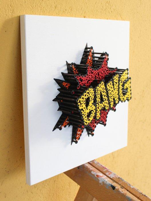Alessandro Padovan - BANG (Screw Art), Antiquités & Art, Art | Peinture | Moderne
