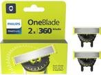 Veiling - Philips OneBlade 360 Vervangmesjes - 2 stuks - QP4, Handtassen en Accessoires, Uiterlijk | Gezichtsverzorging, Nieuw
