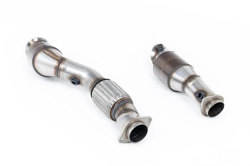 Downpipe met grote boring en Hi-Flow Sports Cat | BMW 2 Seri, Auto-onderdelen, Uitlaatsystemen, Nieuw, Verzenden