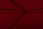 Meubelstof bordeaux rood - Linnen stof 50m op rol, Verzenden